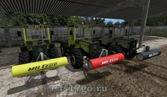 Противовес «MB trac Gewicht 1t» для Farming Simulator 2017