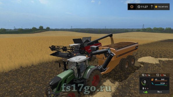 Мод прицепы «Coolamon Chaser Bins 30T и 36T» Farming Simulator 2017