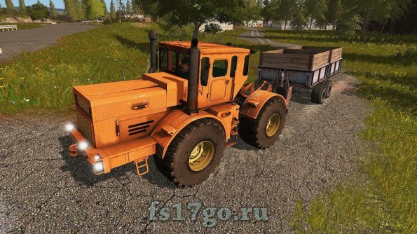 Мод  «К-700А со спальником» для Farming Simulator 2017