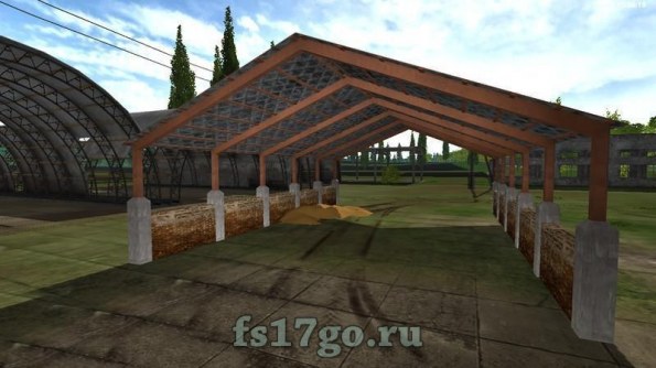 Мод «Placeable Old Storage» для Farming Simulator 2017