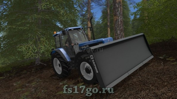 Мод отвал «MGS 350» для Farming Simulator 2017