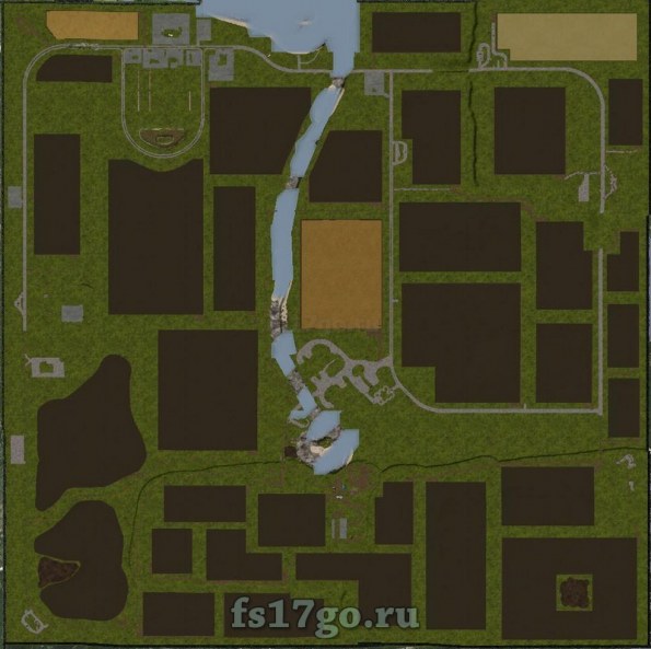 Карта «Small Town USA» для Farming Simulator 2017