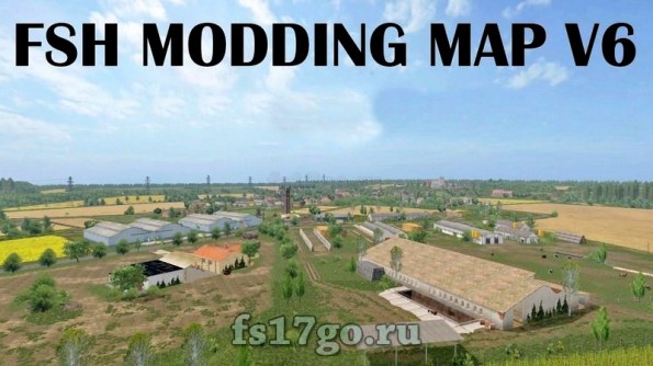 Карта «FSH Modding Map» для Farming Simulator 2017
