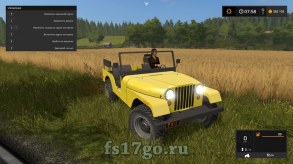 Мод авто «Jeep CJ5 1972» для Farming Simulator 2017