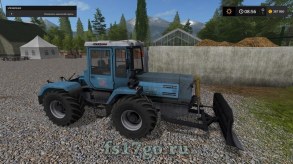 Мод «ХТЗ Т-150 09 25 и отвал» для Farming Simulator 2017