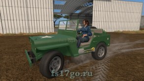 Мод автомобиля «Jeep Willys» для Farming Simulator 2017