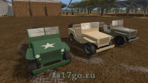 Мод автомобиля «Jeep Willys» для Farming Simulator 2017