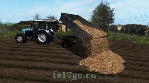 Мод «2ПТС 4 (сменные борта)» для Farming Simulator 2017