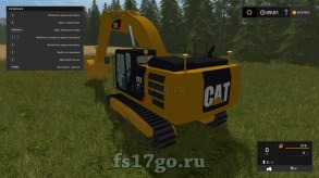 Экскаватор «Caterpillar 329E» для Farming simulator 2017