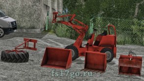 Мод «Weidemann 1502DR Pack» для Farming Simulator 2017