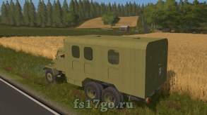 Мод грузовика Praga V3S для Farming Simulator 2017