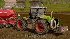 Мод Claas Xerion 4500/5000 (2009-2013) для Farming Simulator 2017
