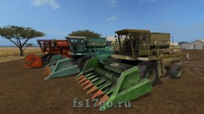 Мод ПАК комбайнов «ДОН 1500» для Farming Simulator 2017