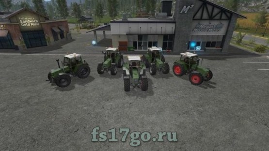 Мод «Fendt Favorit 600» для Farming Simulator 2017
