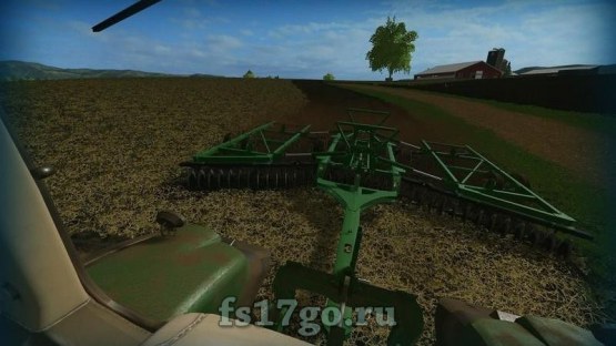 Мод «John Deere 2623 Disc Pack» для Farming Simulator 2017