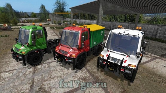 Мод «Unimog U400» для Farming Simulator 2017