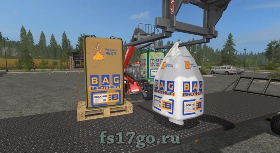 Мод мешки с грузами «Bag Brother» для Farming Simulator 2017