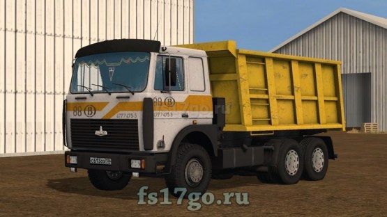 Мод самосвал «МАЗ 5516» для Farming Simulator 2017