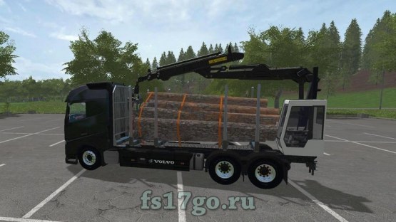 Погрузчик леса «Volvo Forest» для Farming Simulator 2017