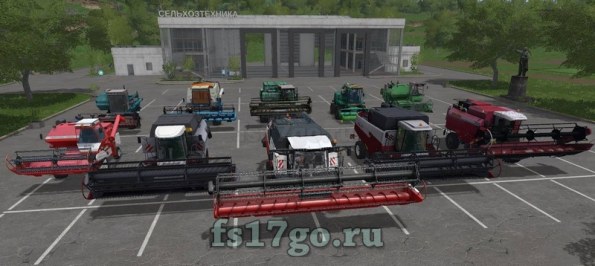 Мод Пак русской техники для игры Farming Simulator 2017