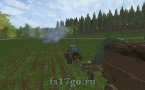Мод косилка травы «КИР-1,5» для Farming Simulator 2017