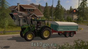 Мод «JohnDeere 6170R / 6210R» для Farming Simulator 2017