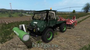 Мод «Unimog 406 Cabrio DynamicHose» для Farming Simulator 17