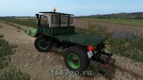 Мод «Unimog 406 Cabrio DynamicHose» для Farming Simulator 17