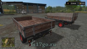 Мод «OSK single axle trailer» для Farming Simulator 2017