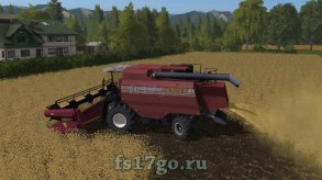 Мод комбайн «PALESSE GS 12» для Farming Simulator 2017