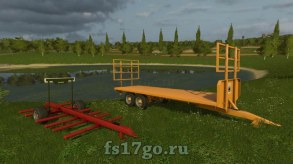 Мод прицепов «Bale Trailers» для Farming Simulator 2017