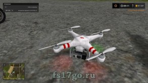 Квадрокоптер «DJI Phantom 2» для Farming Simulator 2017
