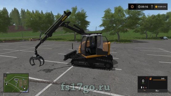 Мод «Liebherr 914» для Farming Simulator 2017