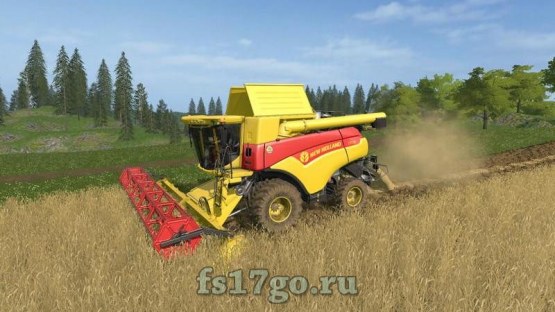 Мод пак «New Holland CR 7.90» для Farming Simulator 2017