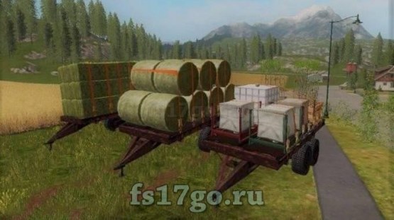 Мод прицепа «ПРТ-10» для Farming Simulator 2017