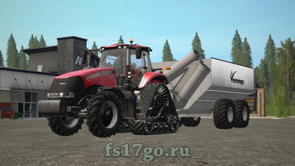Мод «Vennings 30T Chaserbin» для Farming Simulator 2017