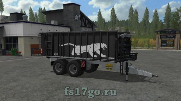 Мод «Fliegl ASW 271 Black Panther» для Farming Simulator 2017