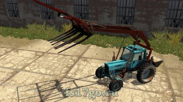 Мод трактора «МТЗ 80 Стогомет» для Farming Simulator 2017