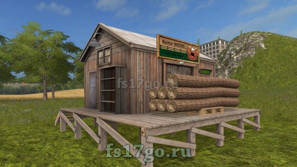 Мод «Kastor Wood Inc placeable» для Farming Simulator 2017