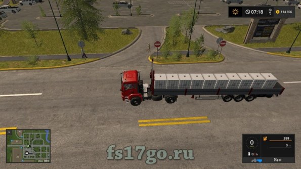 Мод «Semi trailer Kogel» для Farming Simulator 2017