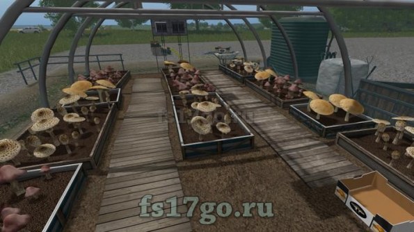 Теплицы «Giants GreenHouses Placeable» для Farming Simulator 2017