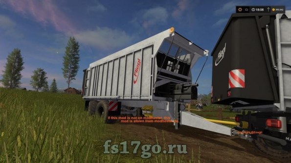 Мод «Fliegl giant ASW 271» для Farming Simulator 2017