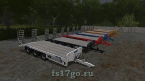Мод «Chieftain Tri Axle Low Loader» для Farming Simulator 2017