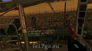 Мод комбайна «John Deere 2056» для Farming Simulator 2017