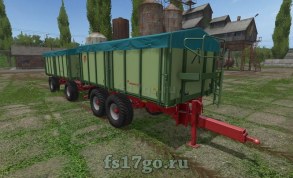 Мод «Welger DK280R и TDK300 Trailer Pack» для Farming Simulator 2017