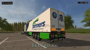 Мод «ForFarmers Cargobull» для Farming Simulator 2017