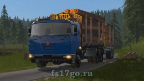 Мод «Tatra Terrno Log Truck» для Farming Simulator 2017