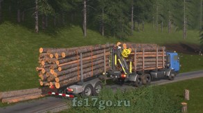 Мод «Tatra Terrno Log Truck» для Farming Simulator 2017