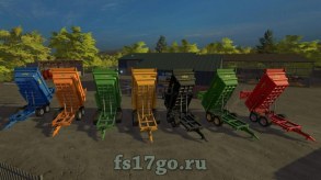 Мод прицепов «Herbst Trailers» для Farming Simulator 2017