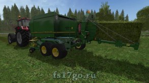 Мод тюкопресса «John Deere 690» для Farming Simulator 2017